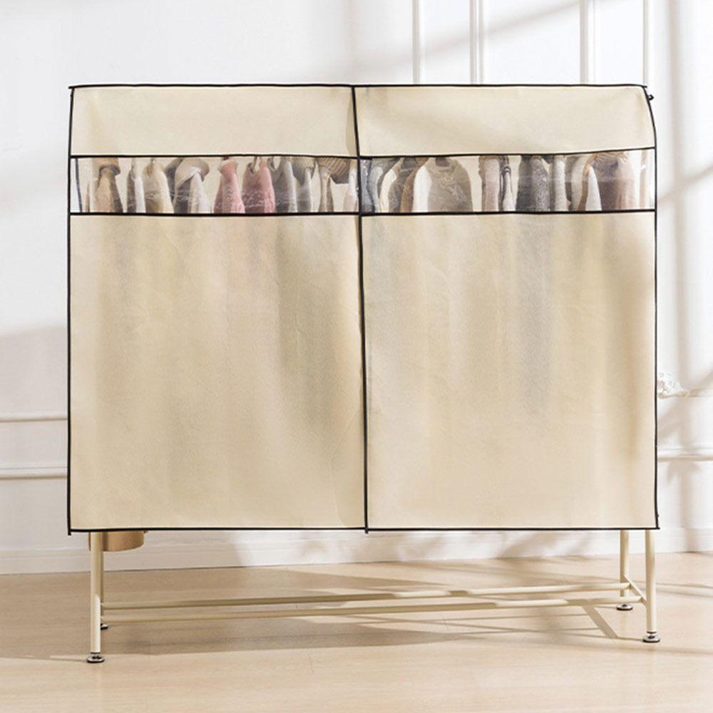 Non-woven Clothes Dust Cover Waterproof Wardrobe Organizer Clothing Hanging Organizer for Bedroom