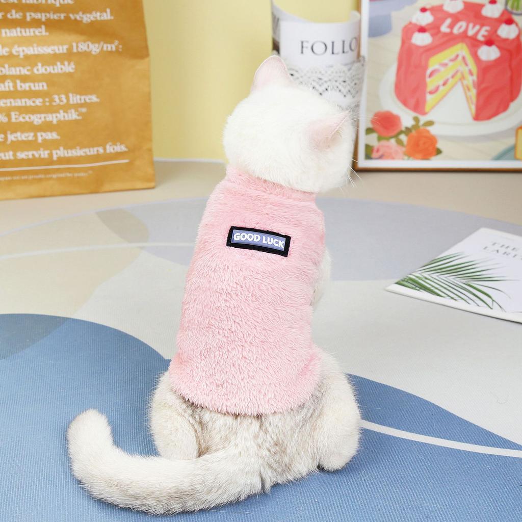New Pet Cat Clothes Winter Clothes Warm Pet Clothes Cat Clothes