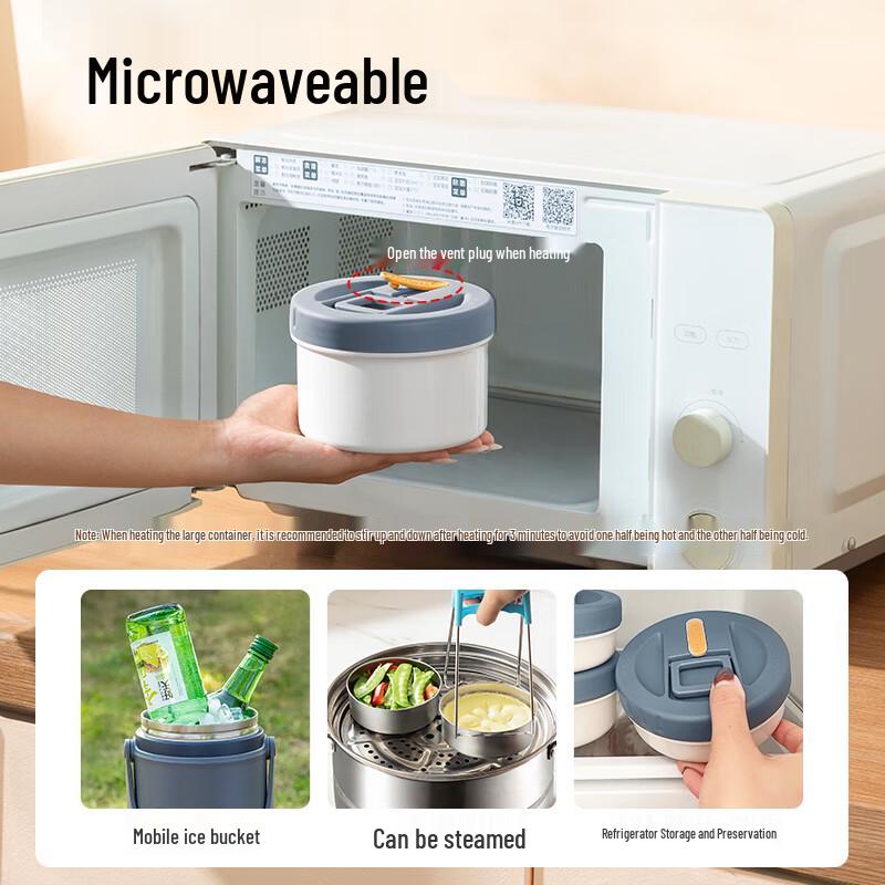 TAFUCO T0290 316 Stainless Steel 4-Layer Thermal Food Jar