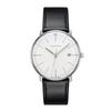 JUNGHANS Max Bill Dress Watch, Authentic Junghans Quartz, 38mm, 041 4817 02, Men's, Black