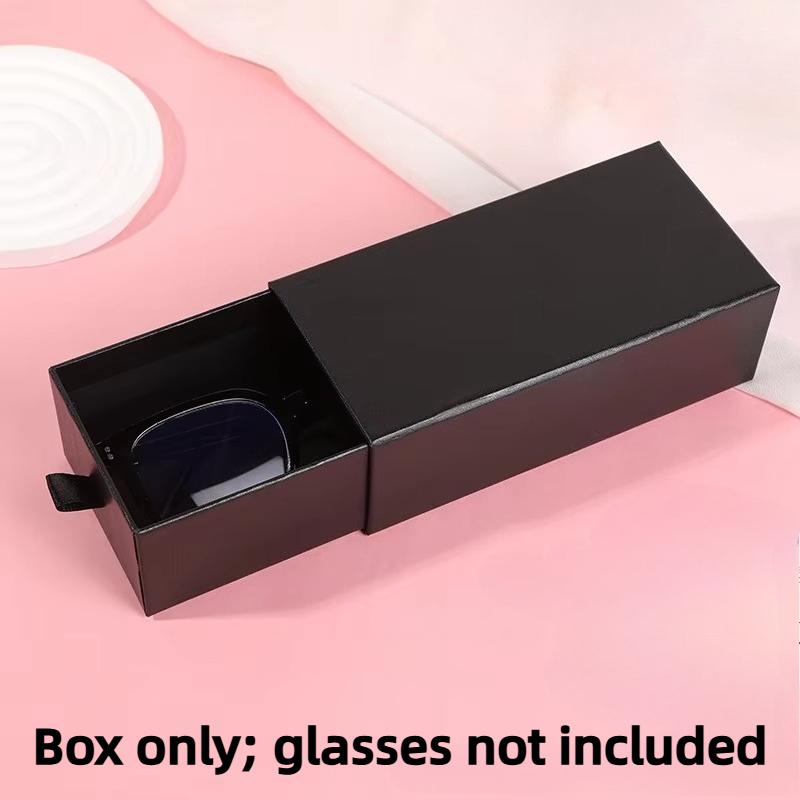 New Eyeglass Packaging Box Drawer-Style Glasses Storage Case Durable Multifunctional Glasses Container Unisex 17.8X8X5.5CM