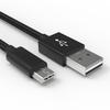 Micro USB Cable - Unspecified - Set of 3 - 2M - Black Nylon - Android Compatible