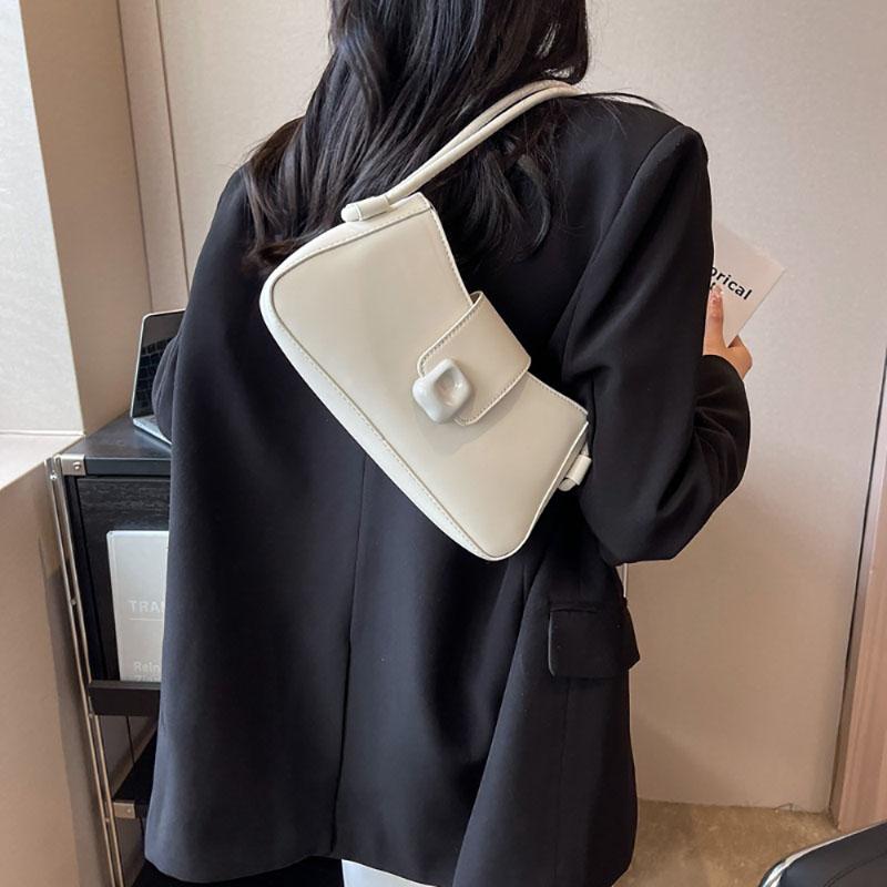 Модный тренд, популярная сумка, новая высококачественная сумка для подмышек, женская сумка через плечо в стиле осень-зима, простая, повседневная