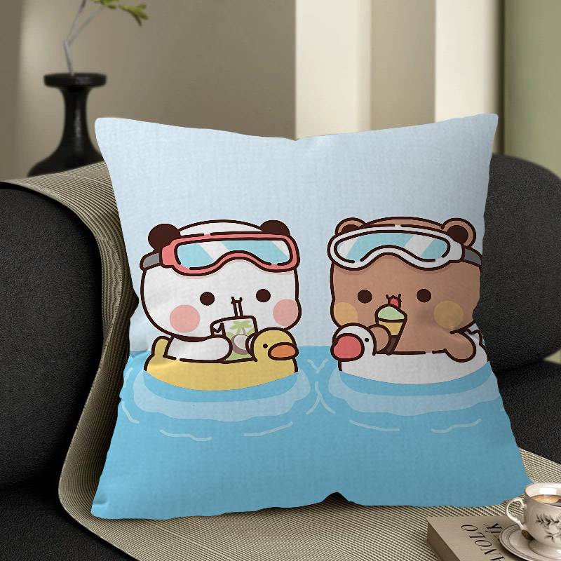 Bubu And Dudu Pillow Anime Pillow Sofa Bed Head Pillow Cover Cushion Cover 45X45 Cm Fashion