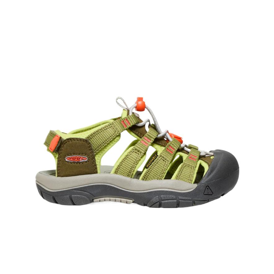 Keen Newport Boundless Дышащие Низкие Детские Сандалии Зеленые Дети Возраст 3 7 Лет 1030224