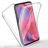 Чехлы с полной защитой 360 для OPPO A38 A58 A79 5G A60 Reno13 Realme C25Y Vivo Apple iPhone 8 14 Plus 16 15 11 12 13 Pro Max Двусторонний прозрачный чехол