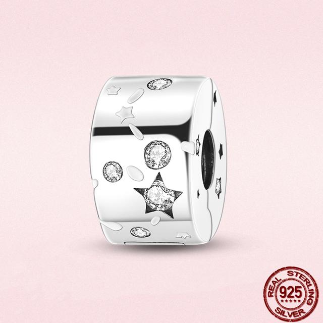 Круглые бусины в виде сердца из стерлингового серебра 925 пробы с изображением животных подходят для оригинального модного браслета-подвески DIY, модное серебро 925 пробы для изготовления ювелирных изделий