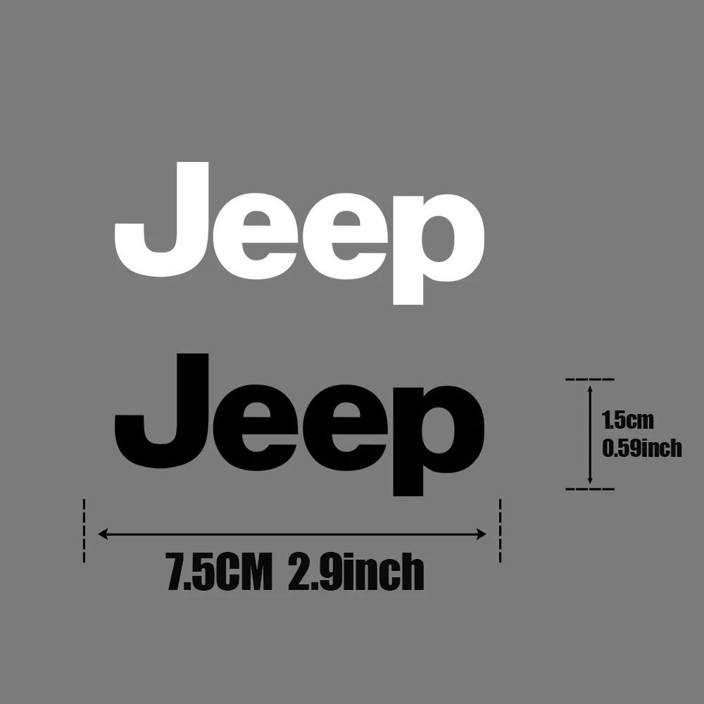 Waterproof Jeep Car Sticker Auto Decal for Renegade Wrangler Grand Cherokee Compass Patriot Side Body Trunk Bumper Accessory