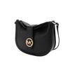 Michael Kors Mk Gabby Solid Color Casual Commuter Spring 2023 New Style Synthetic Leather Shoulder Crossbody Bag Small Women bags Black 35S3G5GC1O-001