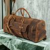 Кожаные дорожные вещевые сумки ручной работы для мужчин и женщин на ночь и выходные в спортзале