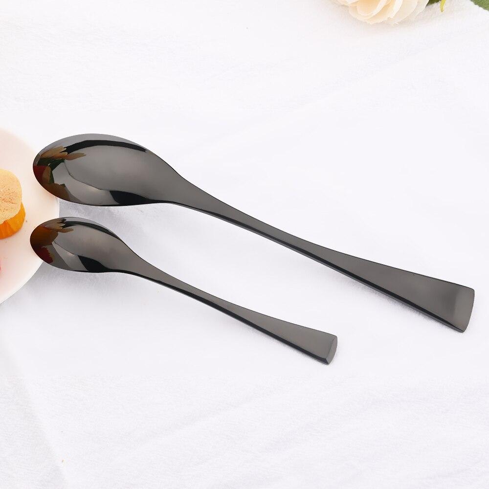 24 шт., блестящий золотой набор столовой посуды, высококлассный набор столовых приборов из нержавеющей стали 304, нож для стейка, вилка, ложка, столовые приборы, кухонная посуда для вечеринки