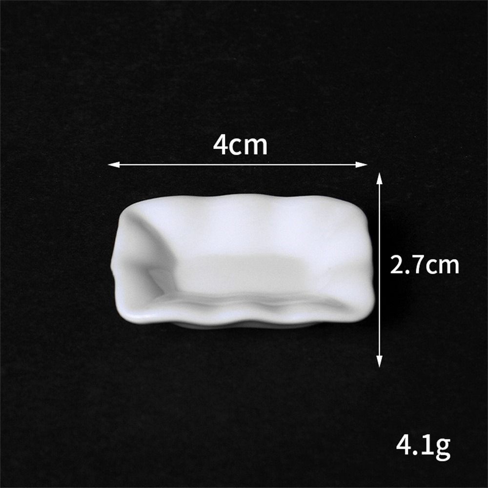 Кухонные игрушки Кукольный домик Подносы Симуляция Миниатюрная посуда Детские Мини-блюда Подарки для девочек