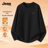 Jeep Мужская термофутболка с длинным рукавом и флисовой подкладкой