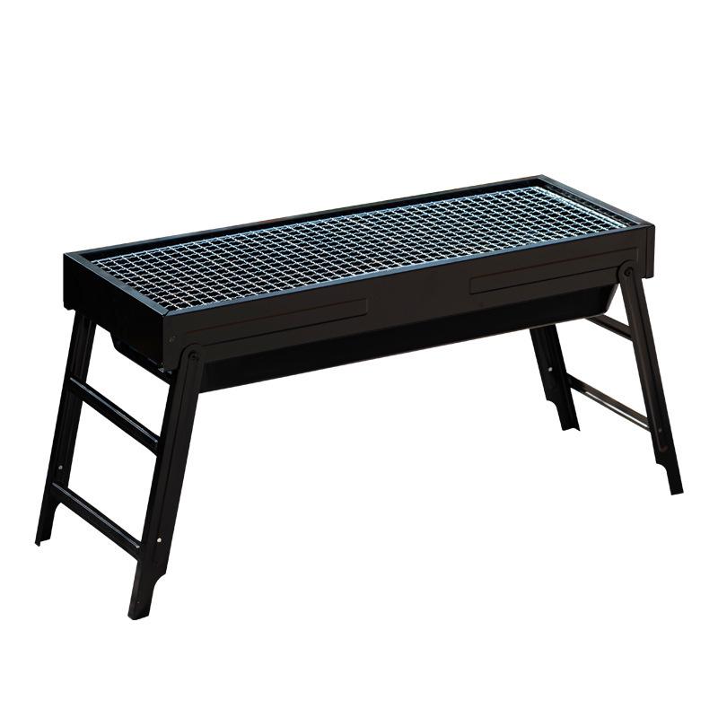 Портативный уличный угольный гриль-барбекю для кемпинга