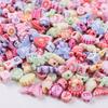 Diy Pastel Beads and Letters Bracelet 550 Pcs