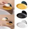 Punch-free Soap Dish Quality Wall Hanging Suction Cup Soap Box Non-slip Self Draining Soap Holder Bathroom Accessories