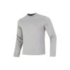 Solid Color Thumb Hole Design Round Neck T-Shirt Men Tops Light-Gray 1373733-294