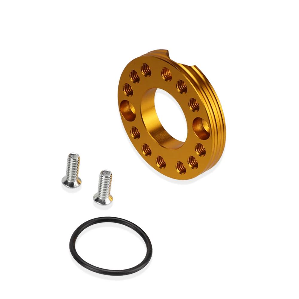 Motorcycle 28mm Carb Carburetor Inlet Manifold Adjuster Universal Spinner Plate For Pit Dirt Bikes Taotao ATV Monkey Moto Parts