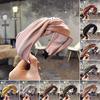 Women Ladies Yoga Elastic Hairband Bow Knot Headband Headwrap Hair Hoop Solid