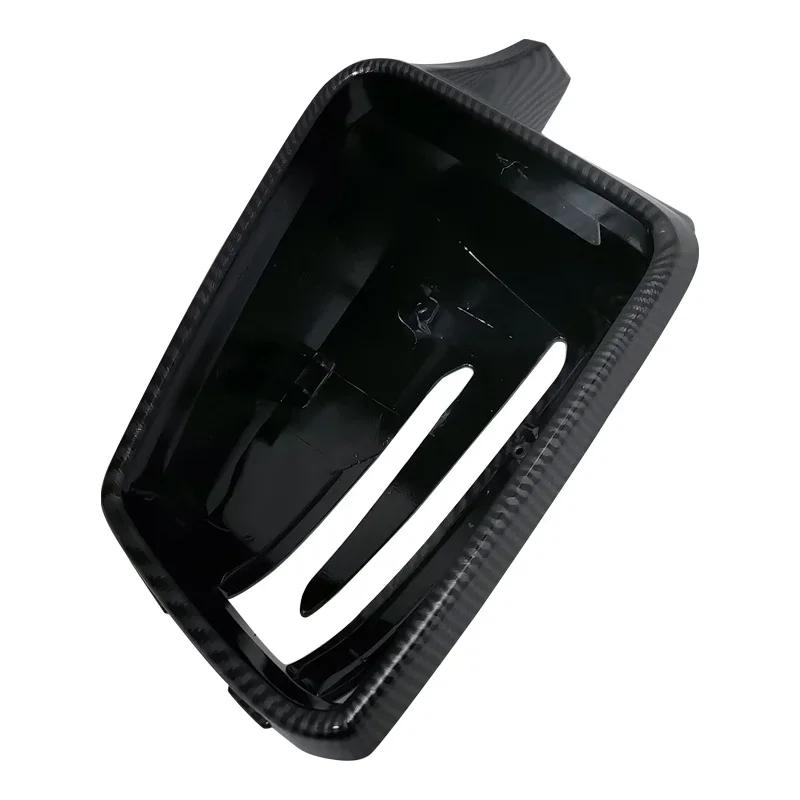 Side Mirror Cap Covers For Mercedes Benz W176 W246 W212 W204 C117 X156 X204 W221 C218 A B C E S CLA GLA GLK Class Black Replace