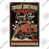 Decor My Garage Tin Sign Plaque Metal Plate Vintage Gift Wall Art Painting for Rule Man Cave Home  Bar Old Car Shop Poster