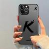 Чехол для iPhone 17 Pro Max 16 Plus 11 Air 14 15 XS XR 7 8 SE 13 Mini 12 Funda Задняя крышка телефона Счастливая буква