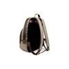 Gucci Ophidia Logo Stripe Web Canvas And Leather Medium Backpack Unisex backpacks Ebony Brown 547967-9U8BT-8994