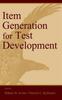 Книга Item Generation for Test Development