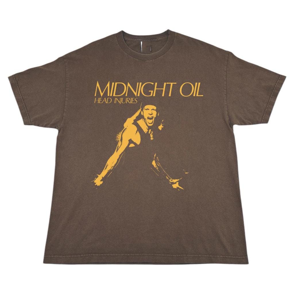 Midnight Oil Head Injuries T Shirt Full Size S-5XL