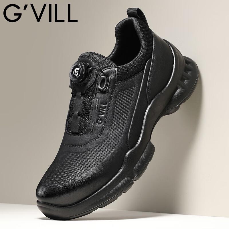 Мужские кожаные туфли в стиле business casual от Guizhobu