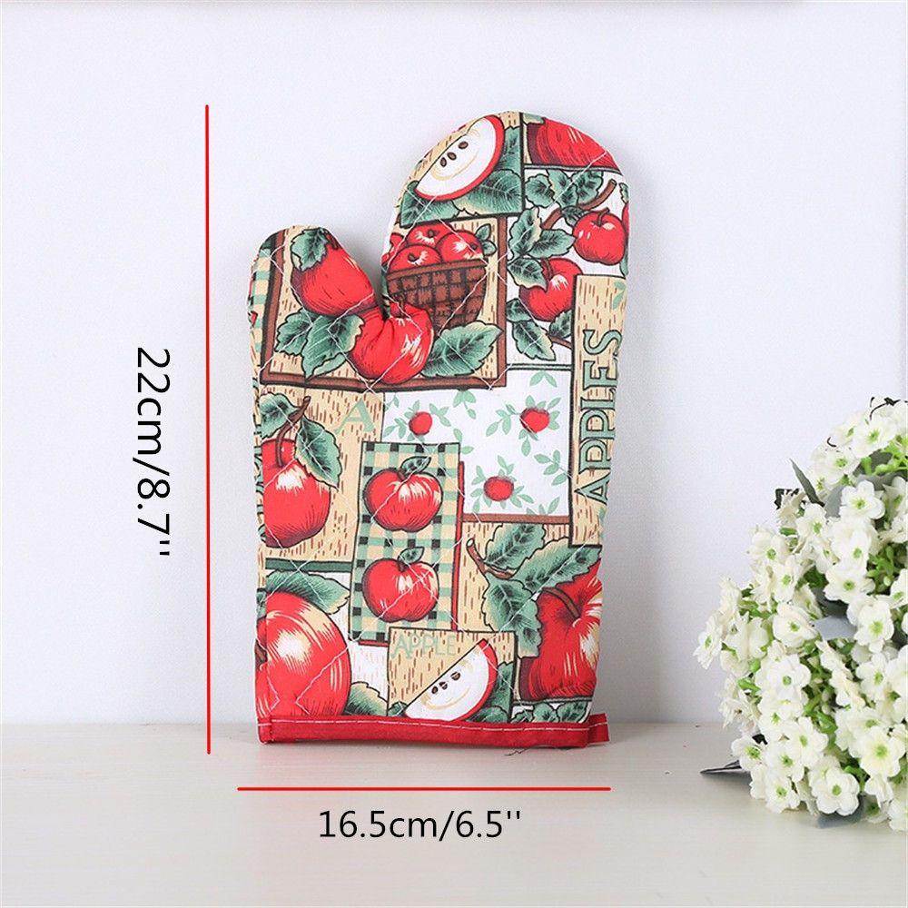 Bakeware Hot Pot Mitts Kitchen Glove Microwave Oven Thickened Oven Mitts Polyester