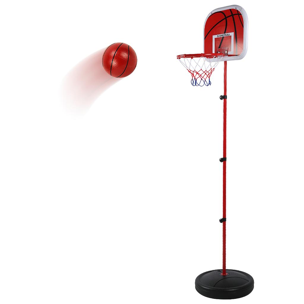 170CM Adjustable Height Basketball Stand Children Game Training Equipment Set for Indoor Outdoor
