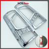 For Tourneo Connect Chrome Tail Light Frame for Transit Connect Brake Light Frame 2010-2011-2012-2013 Exterior Accessory