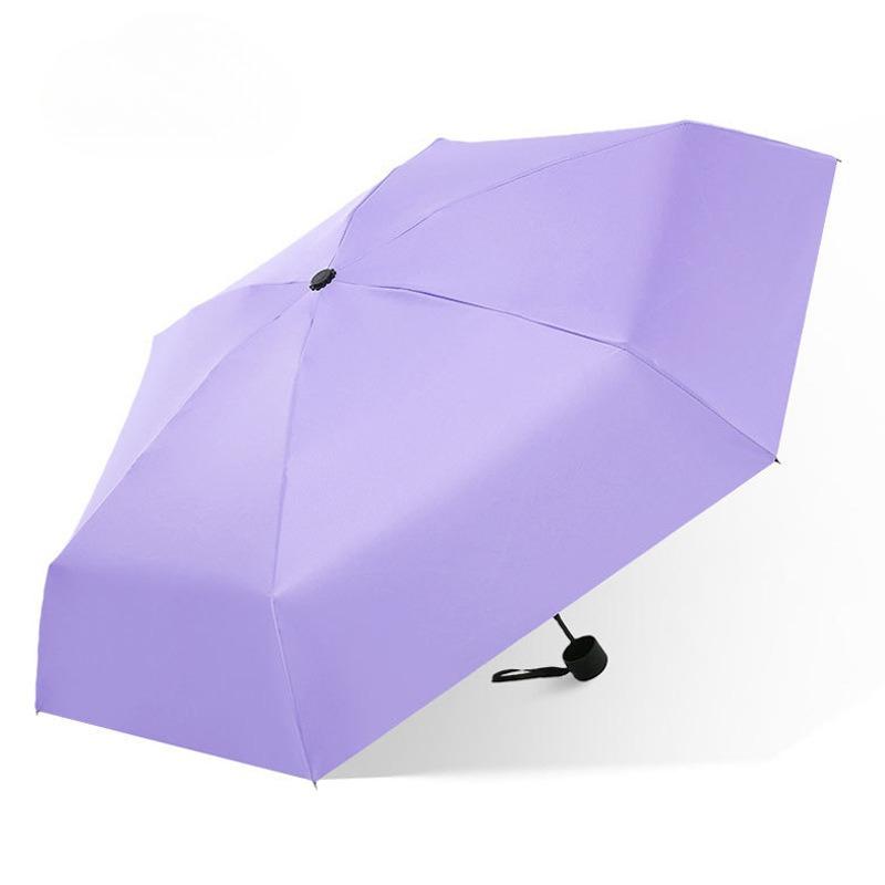 1pc Mini Pocket Umbrella for Sun Protection and Rain Blocking, Uv Resistant, Foldable and Portable for School, Office, Household, Travel