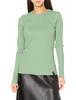 Milkfed SOLID TOP 103203013015 Green Free Size T-Shirt Women's