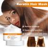 Keratin Hair Mask,Deeply Nourishing Hair Mask,Hair Mask,Reduces Breakage,Repairs And Nourishes,Strengthens And Adds Lightening,30g