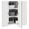 Dishwasher Front Kalmar Grey Sonoma 57 x 57 x 80 cm