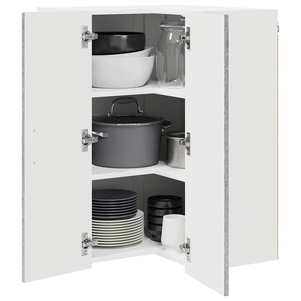 Dishwasher Front Kalmar Grey Sonoma 57 x 57 x 80 cm