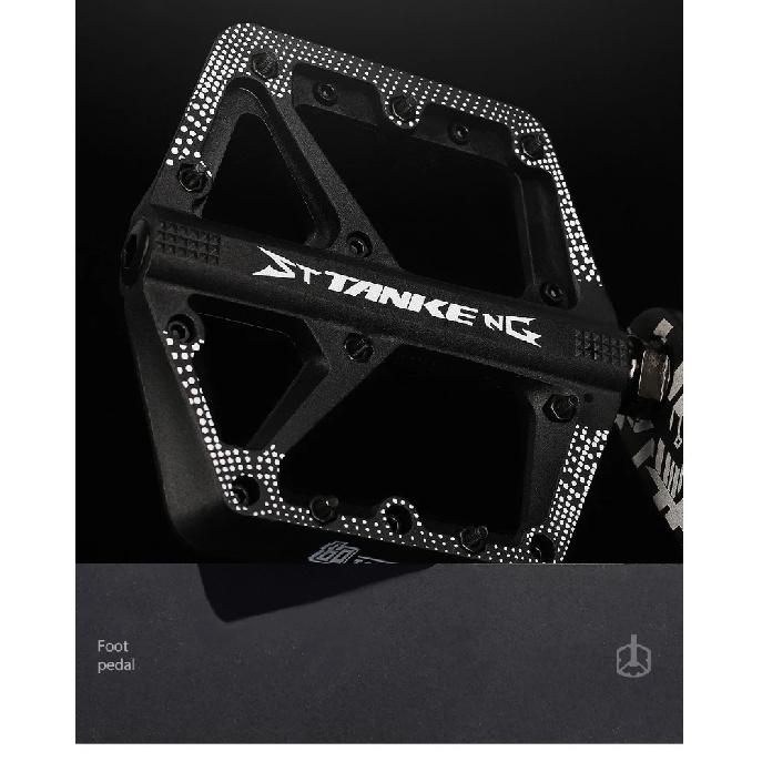 Ультралегкие нейлоновые педали для горного велосипеда MTB, широкие, нескользящие, с подшипником DU+1, платформенные, для горной, шоссейной, BMX, аксессуары для велоспорта