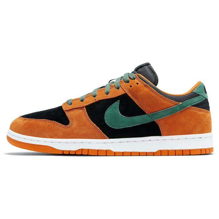 Nike Кроссовки унисекс Dunk Low SP Retro Ceramic 2020 оранжево-черные Nori DA1469-001
