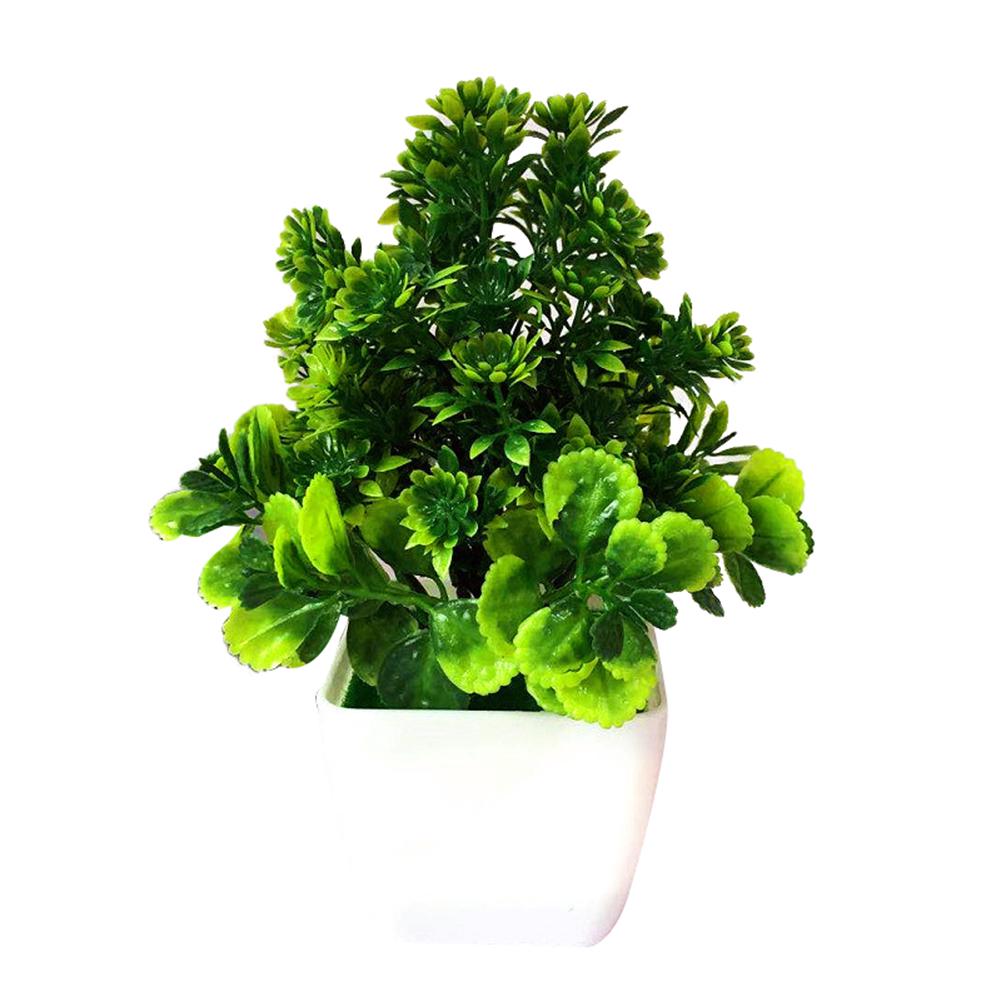 Украшения для дома, искусственный цветок, растение, бонсай в горшке, гостиная, сад, декор стола