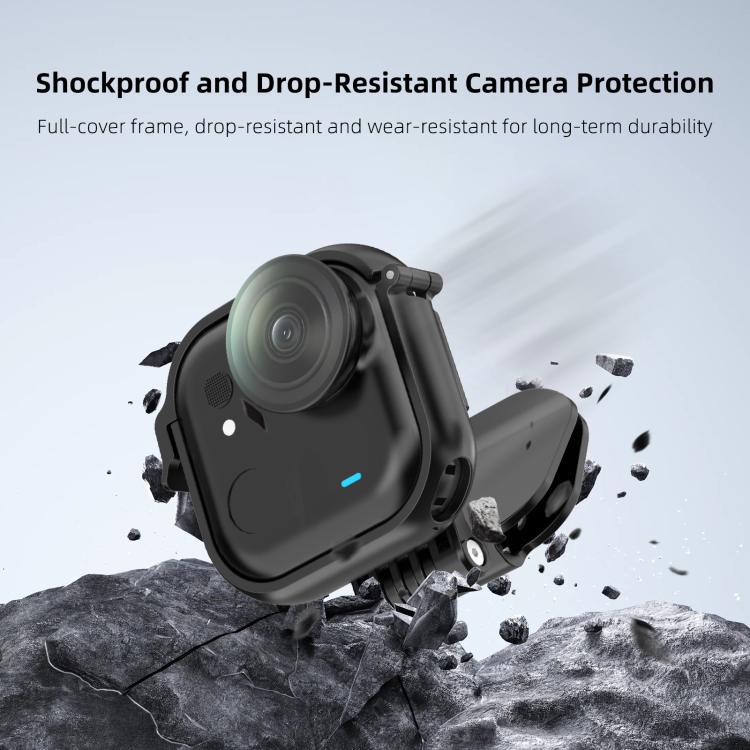 Для Insta360 GO Ultra PULUZ Крепление-клипса для бейсболки Камера POV Крепление для влога (черный)