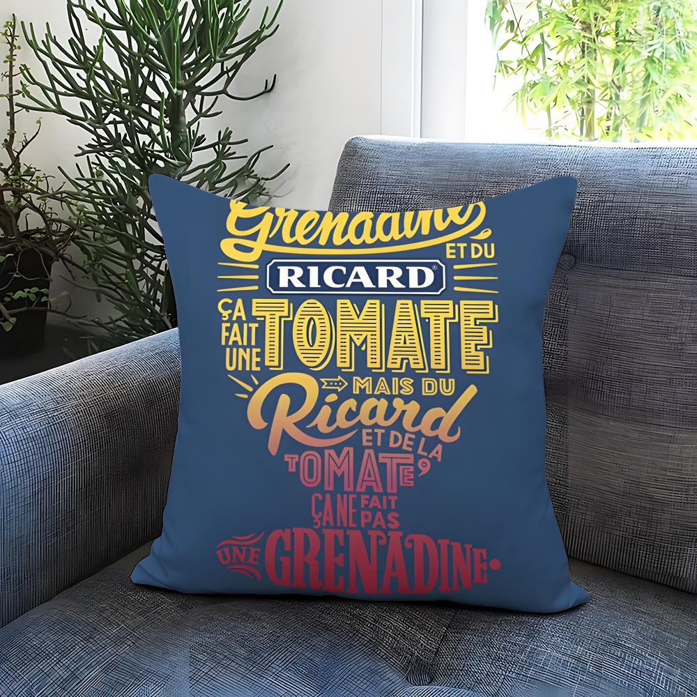 Popular RRicarded Cushion Cover Comfortable Reversible Pillow Cover Ideal for Car Sofa Bedroom Beyond