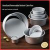 Anodized Removable Bottom Chiffon Cake Mold Set