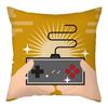 45x45cm Gaming Handle  Room  Player Decoration Pillowcase Comfortable Sofa Chair Car Cushion Cover Home Decor