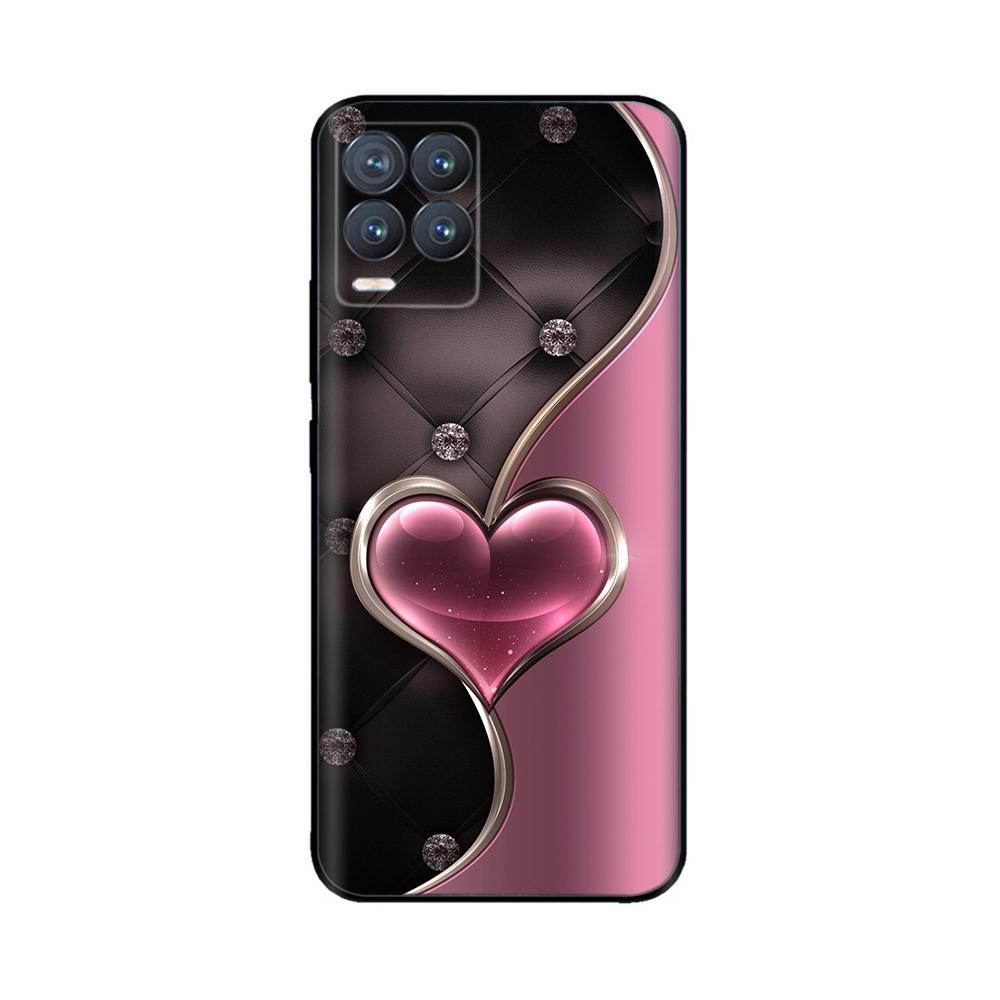 Чехол для Realme 8 Милый Мультяшный Расписной Силиконовый Задний Чехол для Realme 8 Pro 8i Realme8 4G RMX3085 Мягкий ТПУ Чехол для Телефона Coque Etui