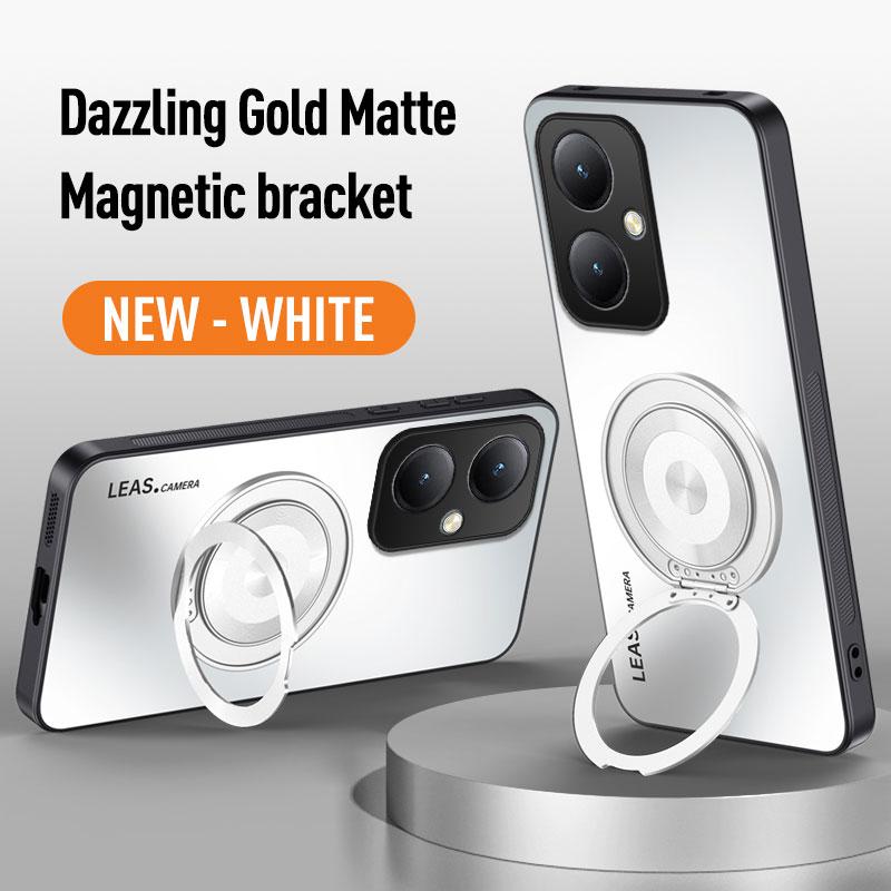 For Honor 400 200 100 90 70 50 Pro X9A X9B X9C X8B Magic 7 Lite Magnetic Ring Stand Back Phone Case Ring Lens Protective Cover