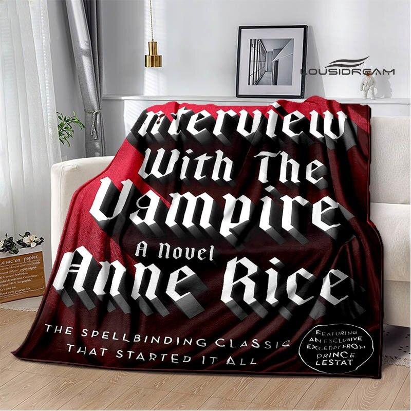 Interview with the Vampire Printed Blanket Picnic Blanket Blankets for Beds Thin Blanket Birthday Gift