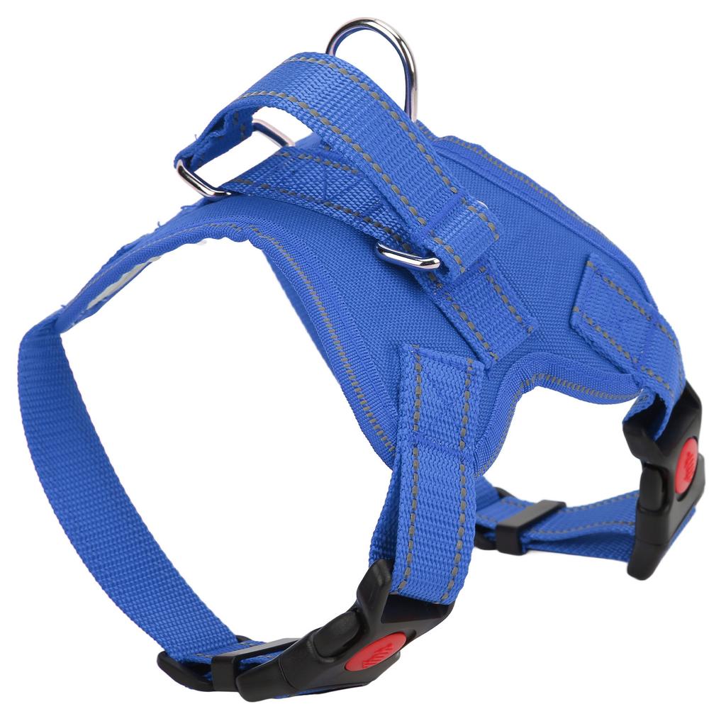 Dog Harness Multifunctional Reflective Adjustable Oxford Cloth Pet Saddle Harness for Dogs Pets