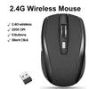 2.4GHz Wireless Mouse with USB Receiver Mini Silent Ergonomic Mice for PC Laptop Desktop Computer Gaming Mouse